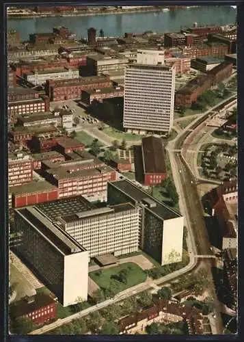 AK Ludwigshafen am Rhein, BASF, Badische Anilin- & Soda-Fabrik AG, Friedrich-Engelhorn-Haus, die Zentrale des Verkaufs