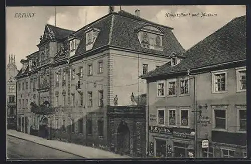 AK Erfurt, Hauptzollamt und Museum