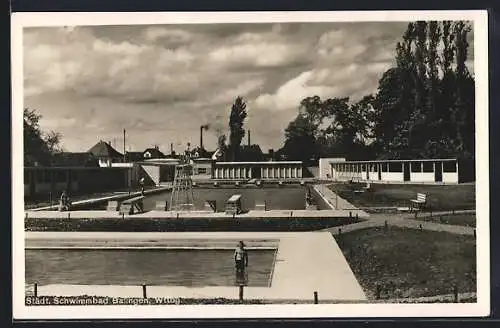 AK Balingen, Partie im städt. Schwimmbad