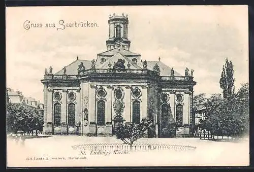 AK Saarbrücken, St. Ludwigs-Kirche