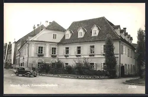 AK Mureck /Stmk., Blick auf die Landesberufsschule