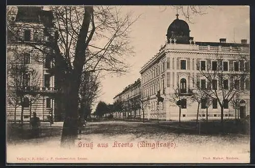 AK Krems /Donau, Partie in der Ringstrasse