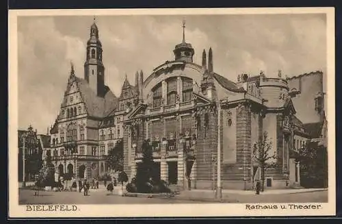 AK Bielefeld, Rathaus und Theater