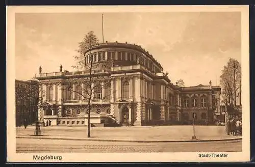 AK Magdeburg, Partie am Stadt-Theater