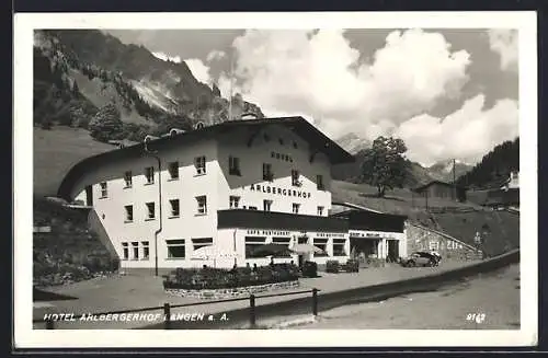 AK Langen, Blick auf das Hotel Arlberghof