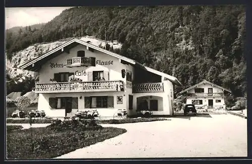 AK Fischbach a. Inn, Café Petersklause, Inh. Jos. und Gertr. Oberbauer