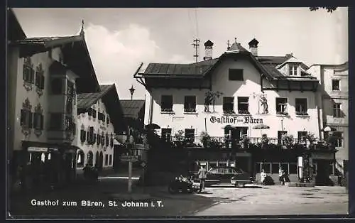 AK St. Johann i. T., Gasthof zum Bären