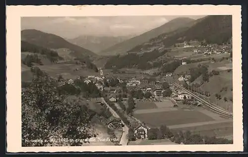 AK Steinach a. Br., Ortsansicht gegen die Nordkette