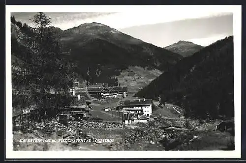 AK Kalkstein /Villgratental, Ortsansicht mit Berglandschaft