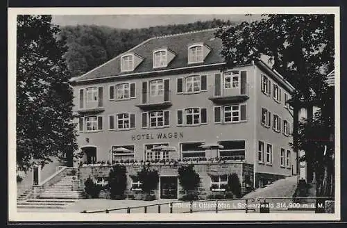 AK Ottenhöfen, Hotel Wagen