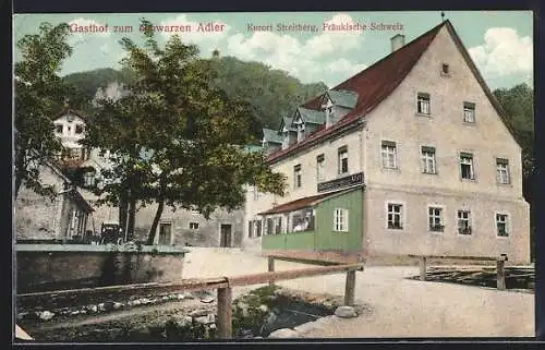 AK Streitberg /Fränkische Schweiz, Gasthof zum schwarzen Adler