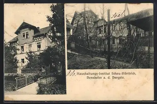 AK Bensheim a. d. Bergstr., Haushaltungs-Institut Scheu-Hörttrich