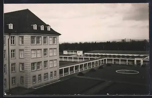 Foto-AK Freiburg /Breisgau, Krankenhaus, An- und Umbau