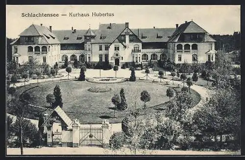 AK Berlin-Schlachtensee, das Kurhaus Hubertus