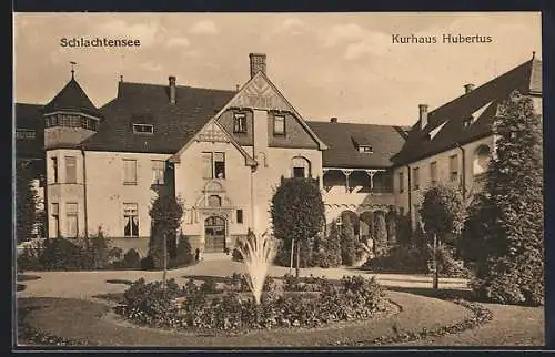 AK Berlin-Schlachtensee, Hotel Kurhaus Hubertus