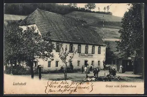 AK Liebstadt, Gasthaus Schützenhaus