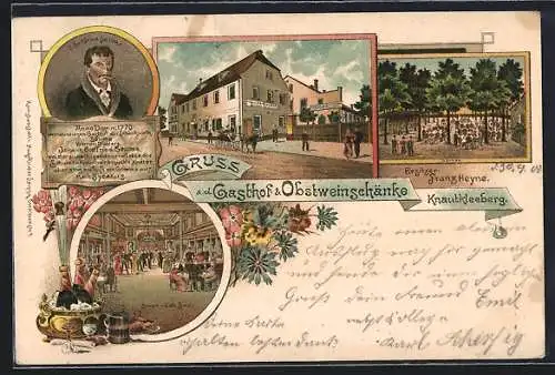 Lithographie Leipzig, Gasthaus & Obstweinschänke