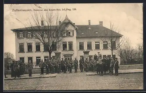 AK Zuffenhausen, Kaserne des Ersatz-Bat. Inf.-Reg. 126