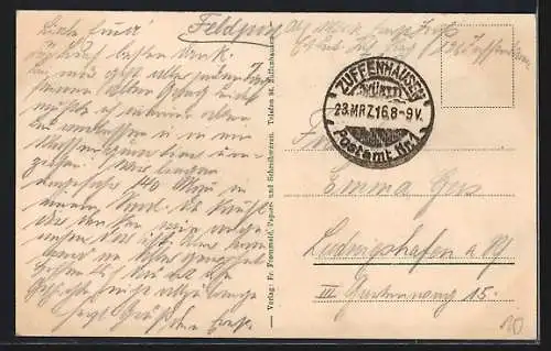 AK Zuffenhausen, Kaserne des Ersatz-Bat. Inf.-Reg. 126