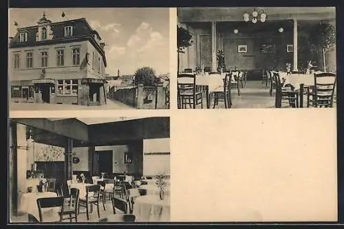 AK Oldenburg i. O., Hotel-Restaurant Erste Kulmbacher Bierstuben, Bes. E. Bamberger, Heiligengeiststrasse 15