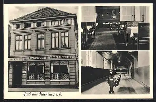 AK Oldenburg i. O., Gasthaus Keglerheim von Diedrich Hegeler, Donnerschwerstrasse 27