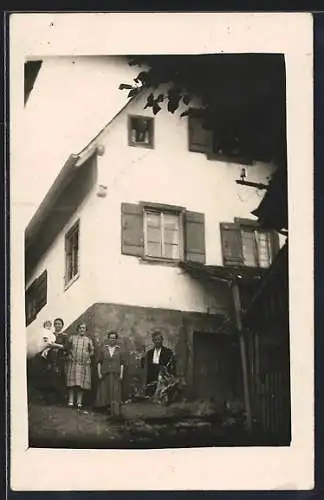 Foto-AK Gernsbach, Wetzel-Haus in der Waldbachstrasse 35