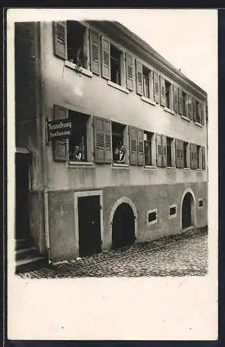 Foto-AK Gernsbach, Wünsch-Haus in der Amtsstrasse 24