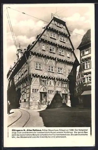 AK Esslingen a. N., Altes Rathaus