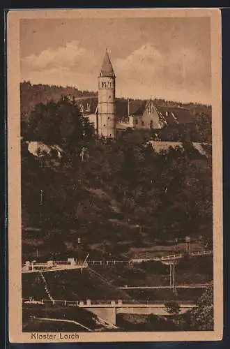 AK Lorch / Remstal, Blick auf das Kloster