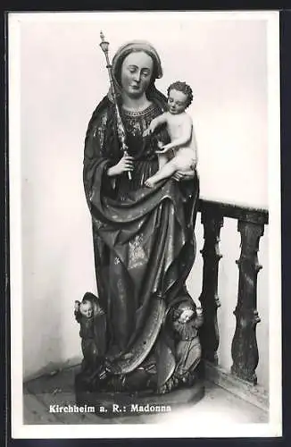 AK Kirchheim a. R., Madonna mit Jesuskind