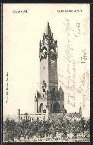 AK Grunewald, Kaiser Wilhelm-Turm