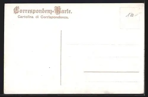 AK Kriegsschiff S.M.S. Habsburg in voller Fahrt