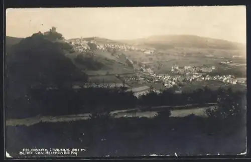 AK Feldberg i. Taunus, Blick von Reiffenberg auf den Ort