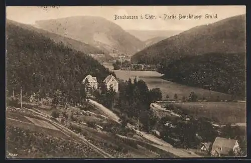 AK Benshausen i. Thür., Partie Benshäuser Grund