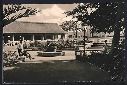 AK Kühlungsborn, Kulturpark mit Brunnen