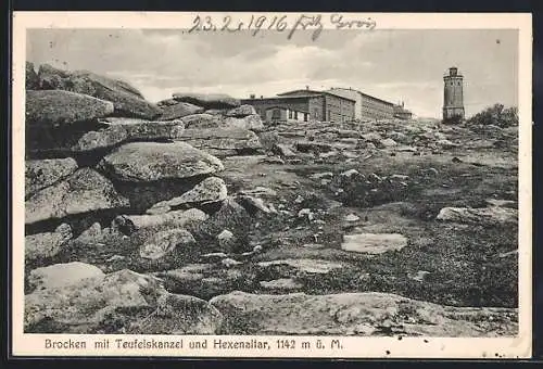 AK Brocken, Teufelskanzel und Hexenaltar