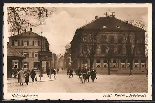 AK Kaiserslautern, Fackel-Rondell und Fackelstrasse