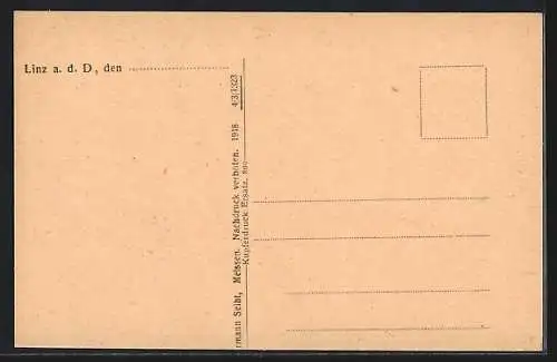 AK Linz a. d. Donau, Franz Josef-Platz mit Geschäften und Strassenbahn