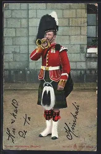 AK Gordon Highlanders, Bugler