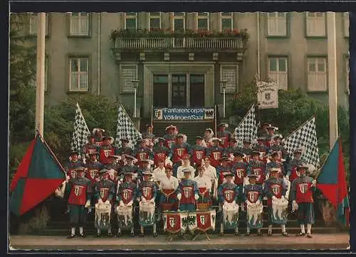 AK Völklingen /Saar, Fanfarencorps Völklingen 1955 e. V., Gruppenbild