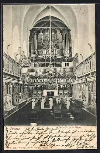 AK Preetz, Klosterkirche, Orgel