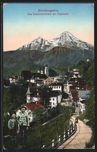 AK Berchtesgaden, das Schmuckkästlein der Alpenwelt