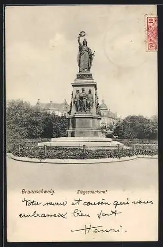 AK Braunschweig, Das Siegesdenkmal