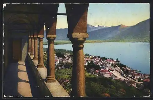 AK Locarno, Panorama e Madonna del Sasso