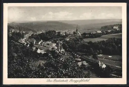 AK Berggiesshübel, Gesamtansicht mit der Kirche