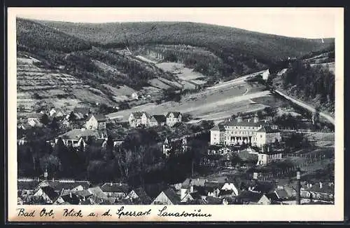 AK Bad Orb, Ansicht von Sanatorium