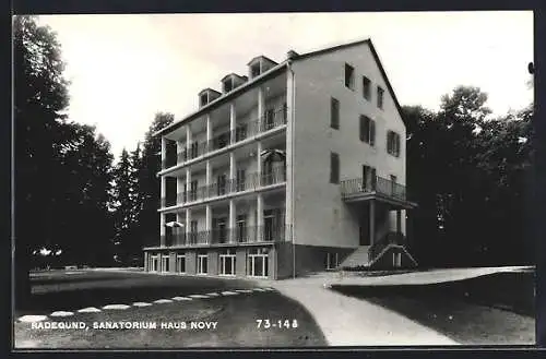 AK Radegund, Sanatorium Haus Novy