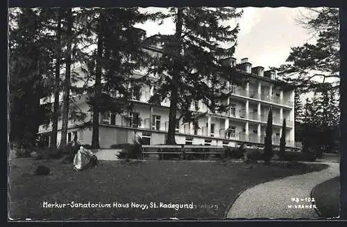 AK St. Radegund, Merkur-Sanatorium Haus Novy