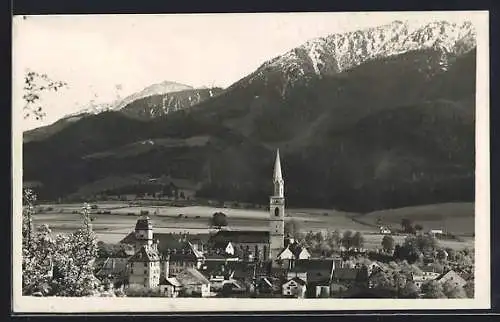 AK Rottenmann /Steiermark, Teilansicht mit Kirche