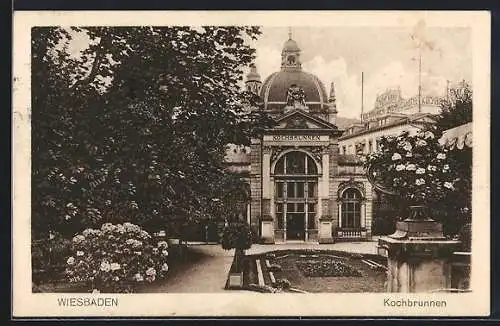 AK Wiesbaden, Kochbrunnen